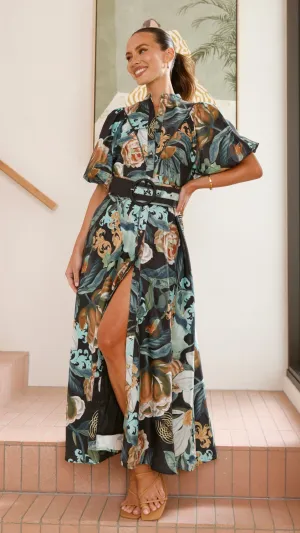Hedley Maxi Dress - Noir,prom dresses,wedding guest dresses,homecoming dresses,bridesmaid dresses,cocktail dresses,women clothing,summer dresses,formal dresses,sundresses,mother of the bride dresses,quince clothing,bodycon dress,dress casual,dress design,d