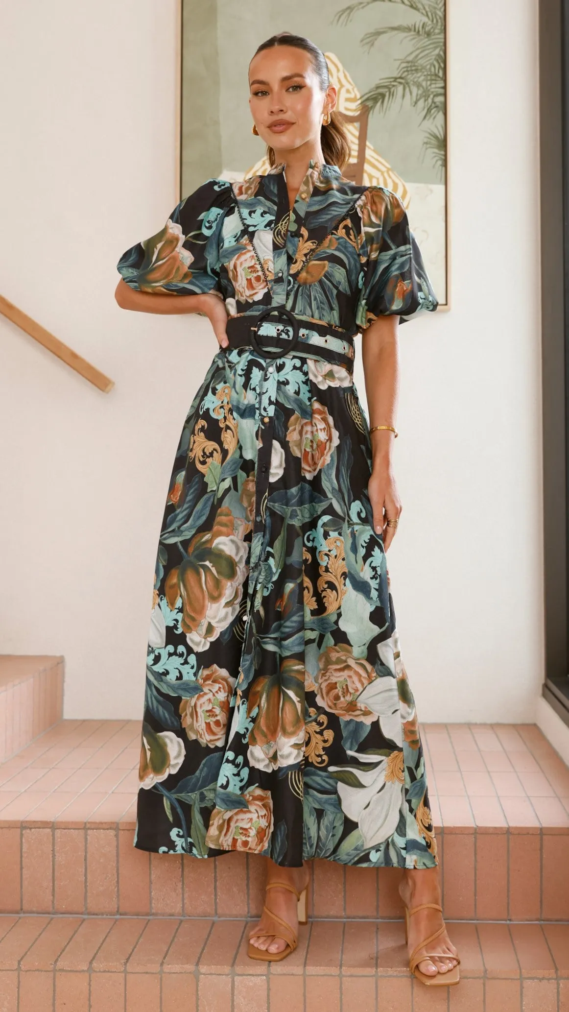 Hedley Maxi Dress - Noir
