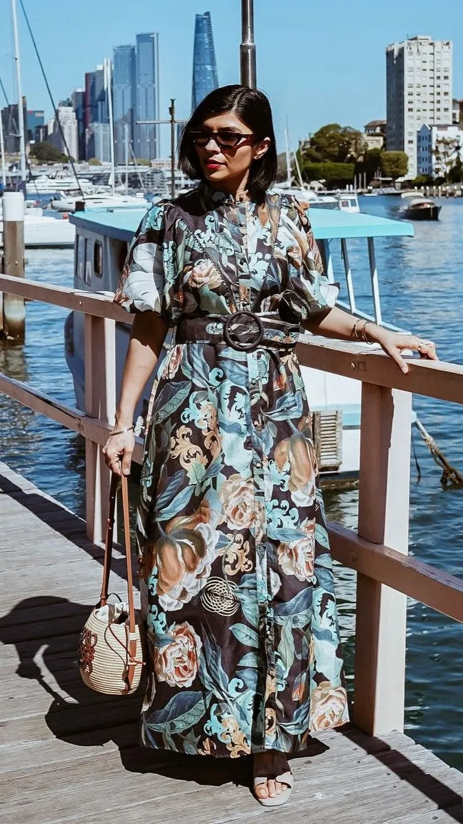 Hedley Maxi Dress - Noir