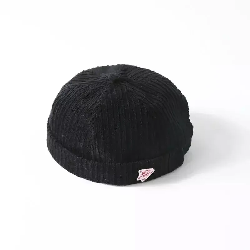 Hello Domog Corduroy Docker Cap