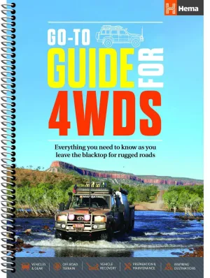 Hema Go-To Guide for 4WDs camp map guide sale waterproof hiking map topographic camping map