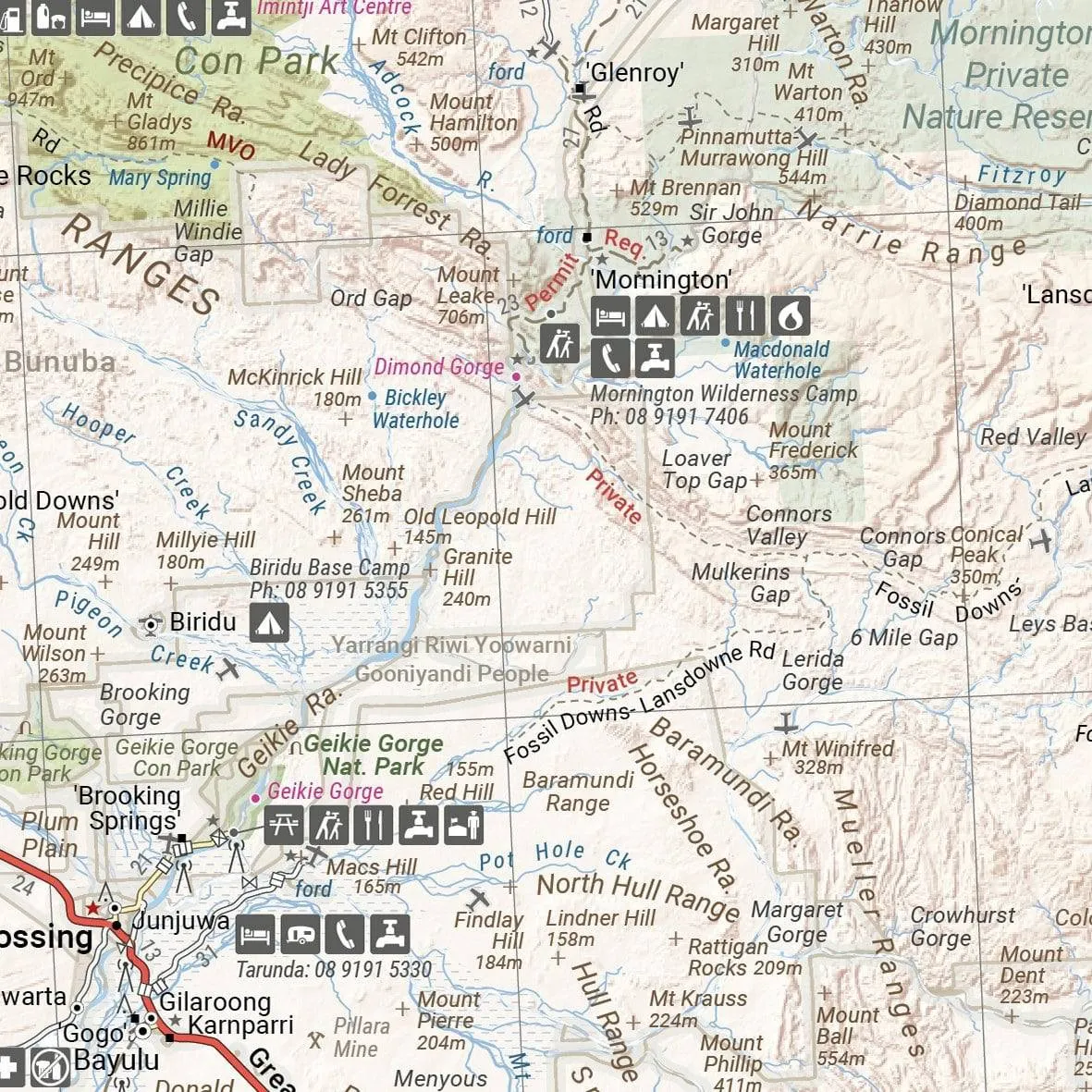 Hema Great Desert Tracks Western Sheet