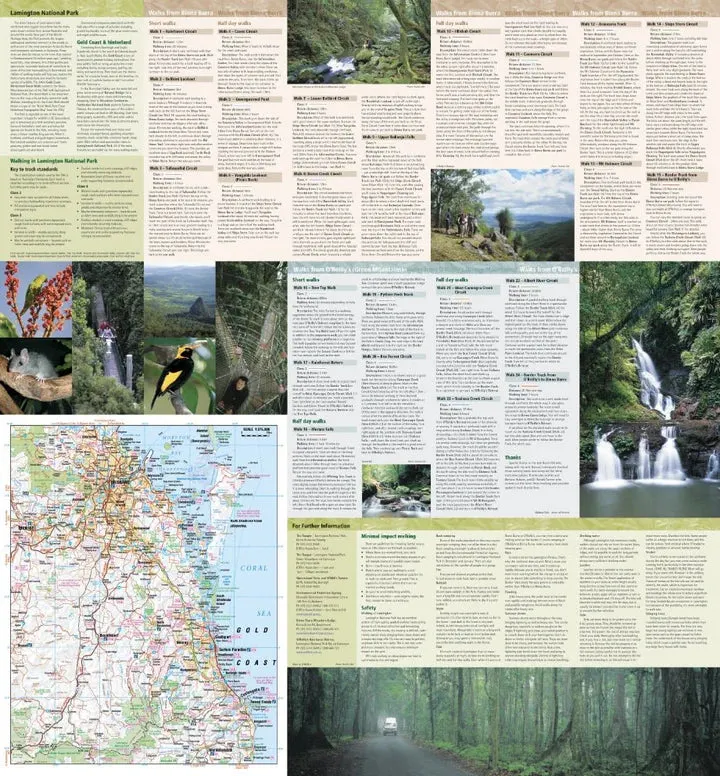 Hema Lamington National Park Map
