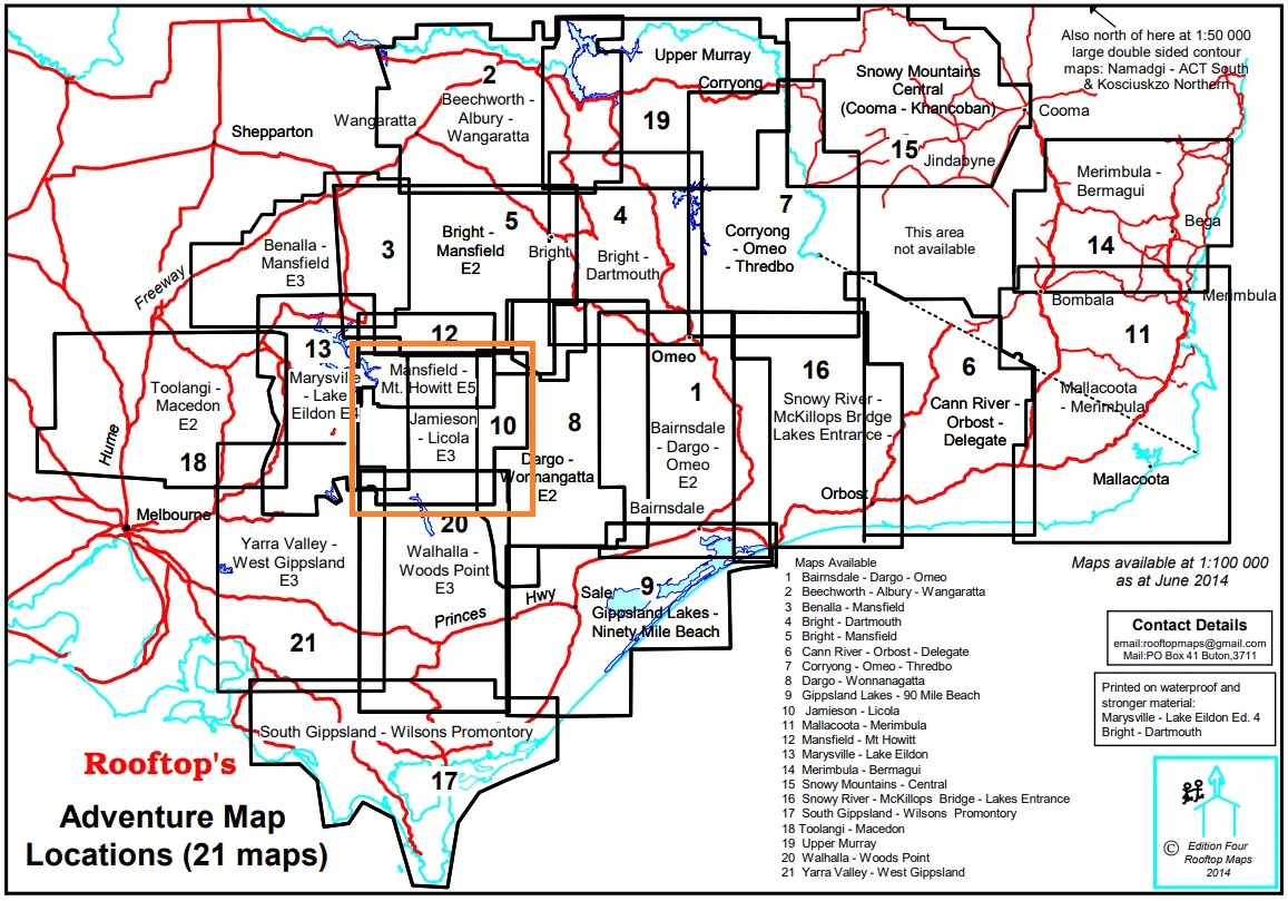 Hema Perth & Region Map