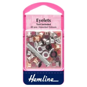 Hemline Eyelets with Tools