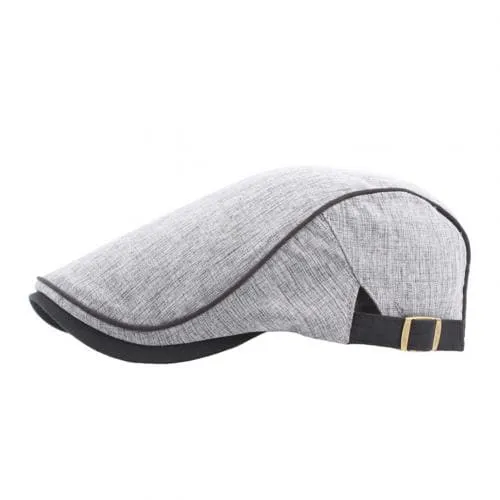 Hendricks Plain Cotton Flat Cap