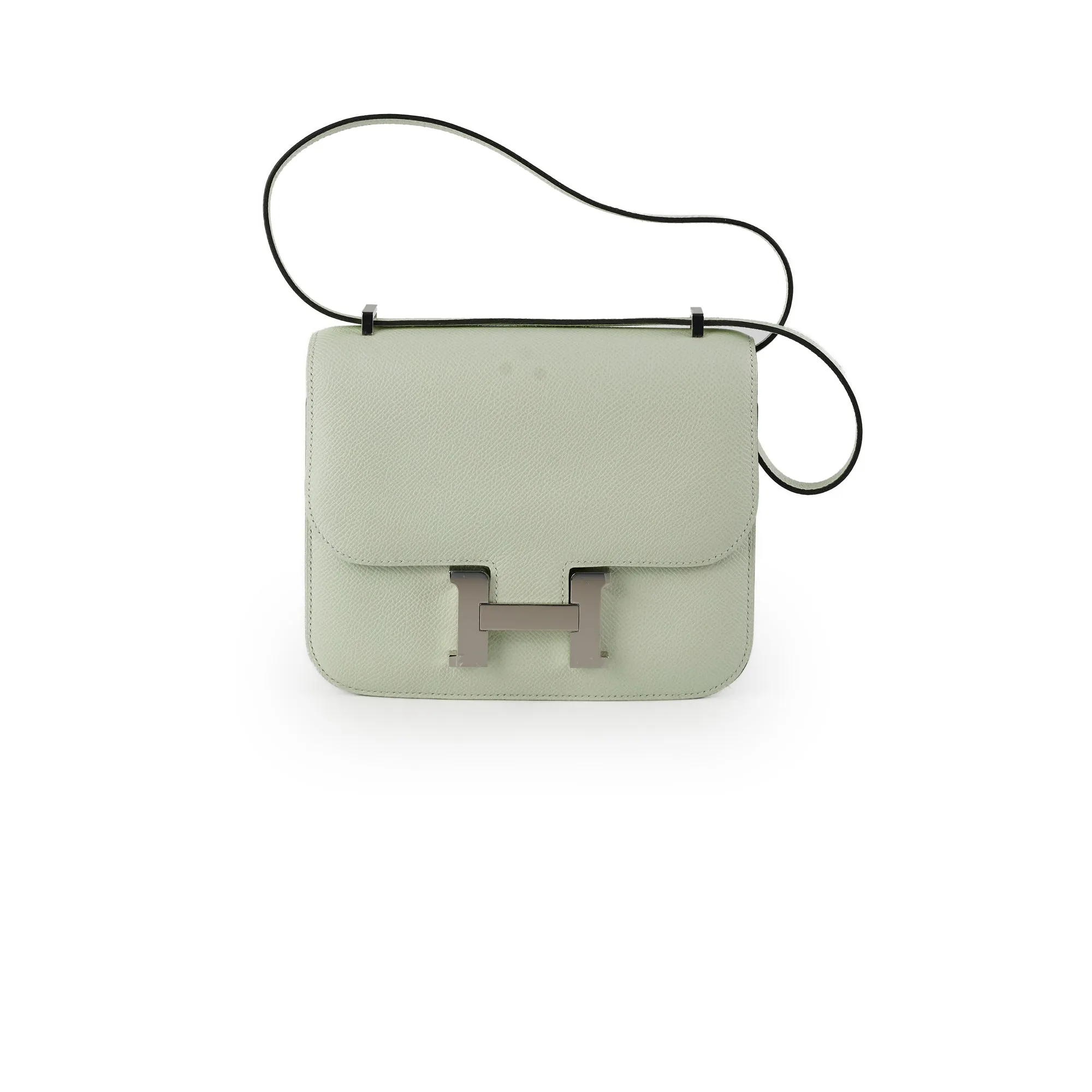 Hermes Constance 18 Mini Vert Fizz Epsom - U Stamp 2022 Crossbody Bags Cheap Online