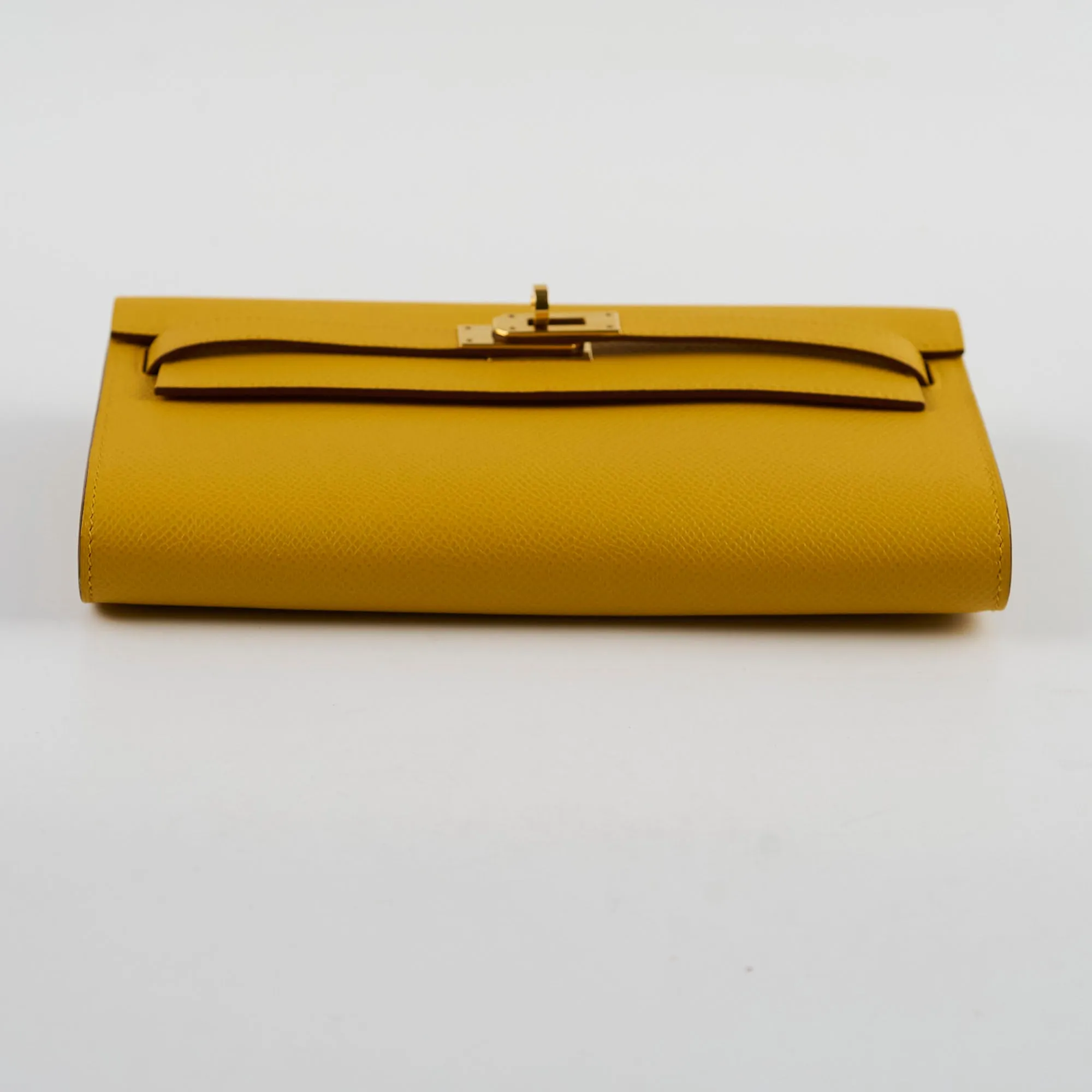 Hermes Kelly To Go Yellow Epsom  - Stamp Z