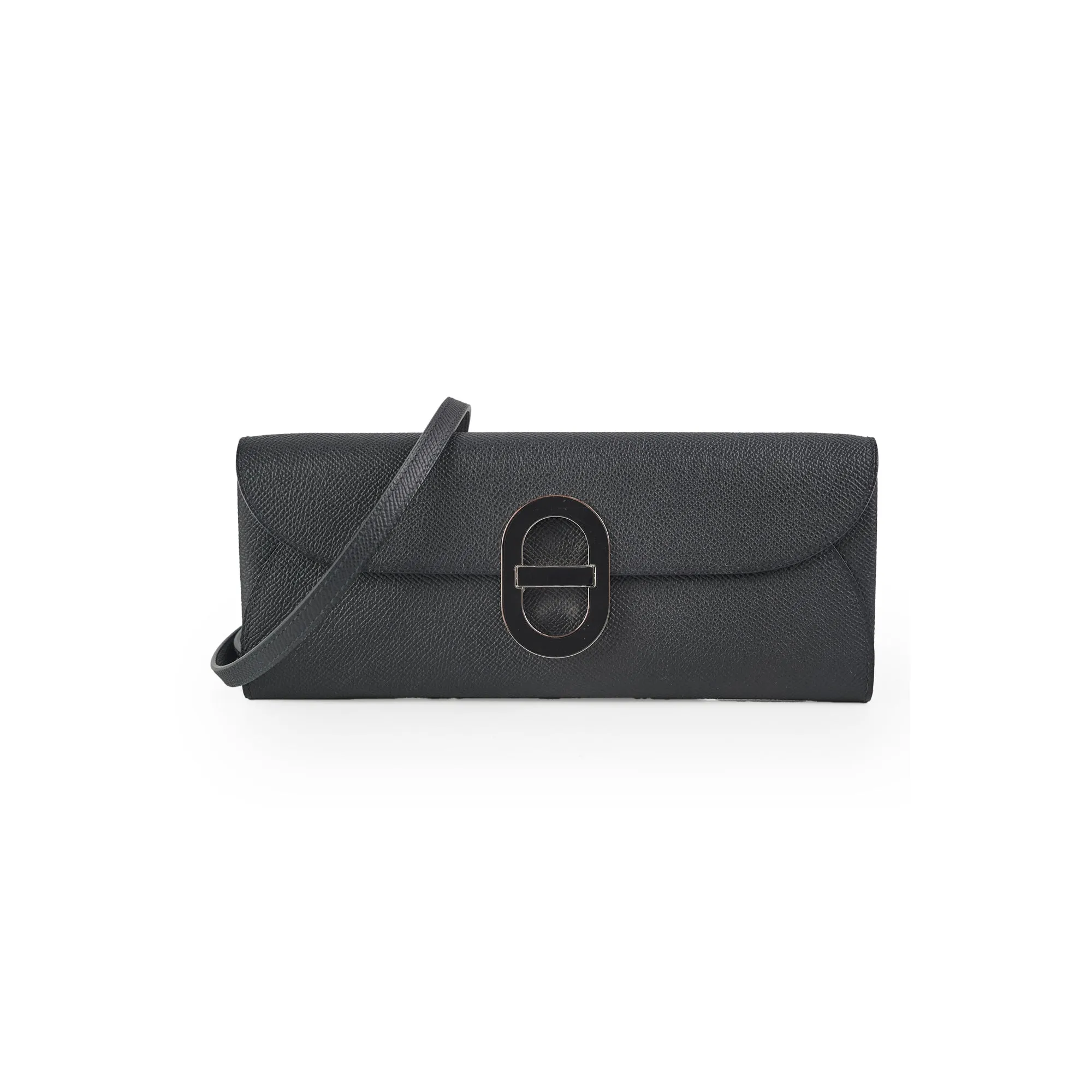 Hermes Maillon to Go Noir B Stamp 2023 Crossbody Bags Cheap Online