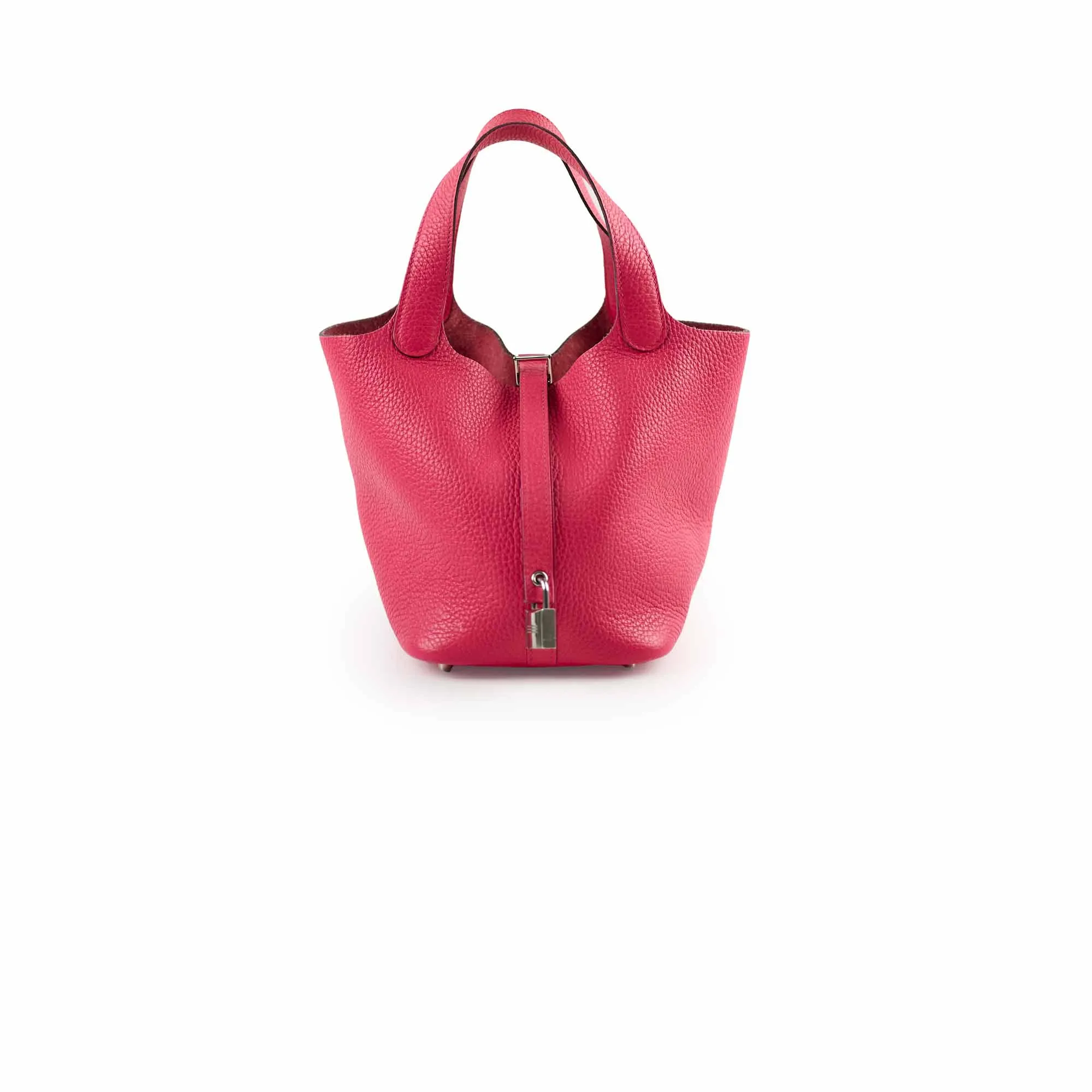 Hermes Picotin 18 Rose Extreme Clemence Top Handle Bags Cheap