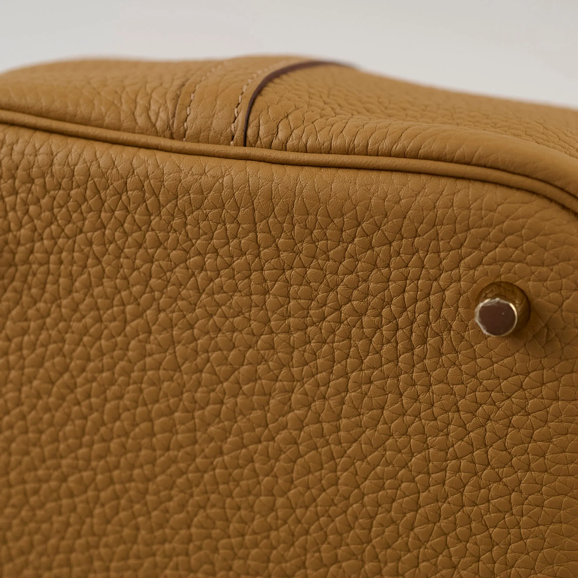 Hermes Picotin 22 Clemence Biscuit - W Stamp