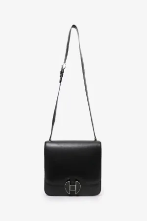 Herm??s 2018 Black Evercolor Leather 2002 20 Crossbody Bag anti-theft crossbody bags sale