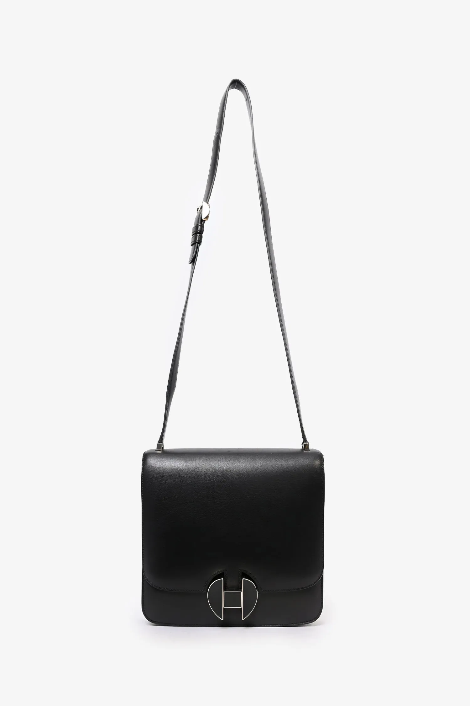 Herm??s 2018 Black Evercolor Leather 2002 20 Crossbody Bag anti-theft crossbody bags sale