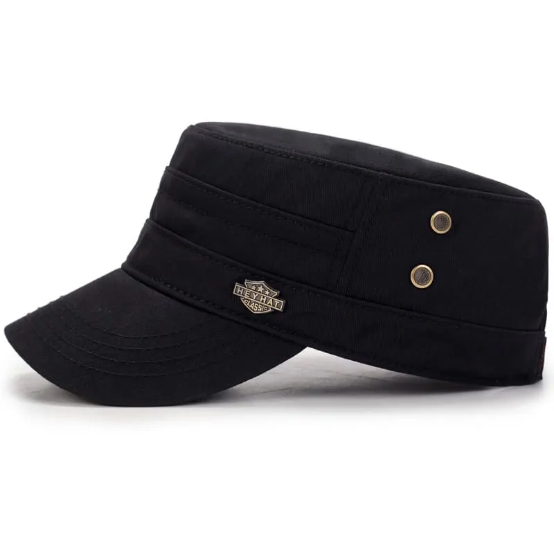HeyHat Classic Cotton Army Cap