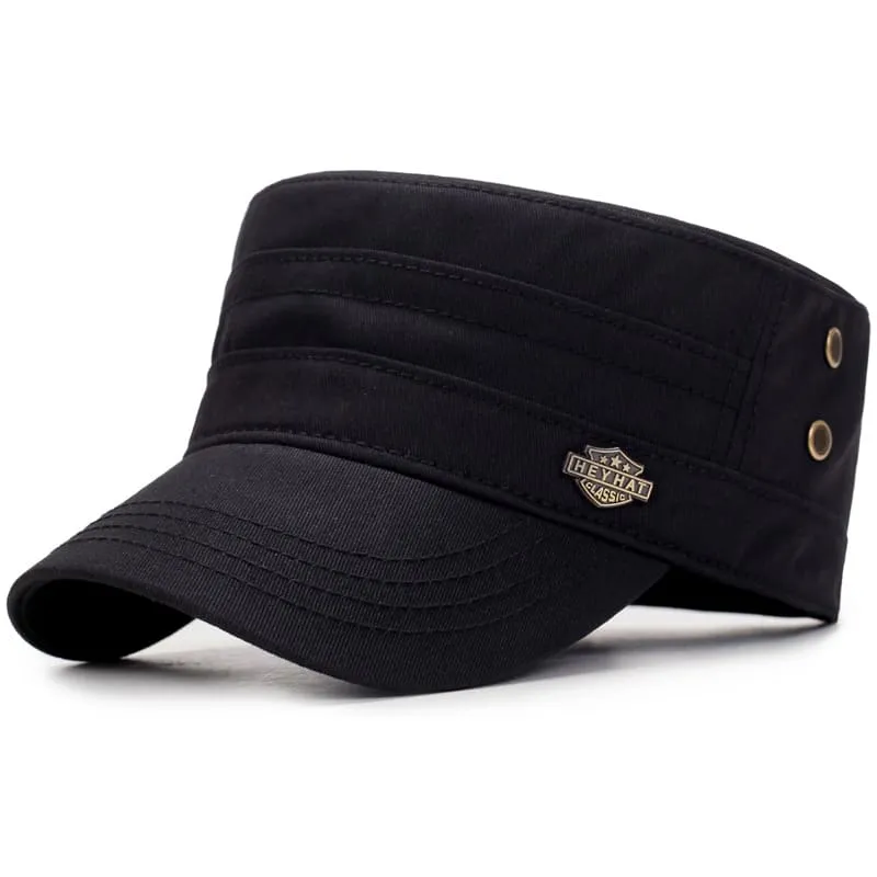 HeyHat Classic Cotton Army Cap