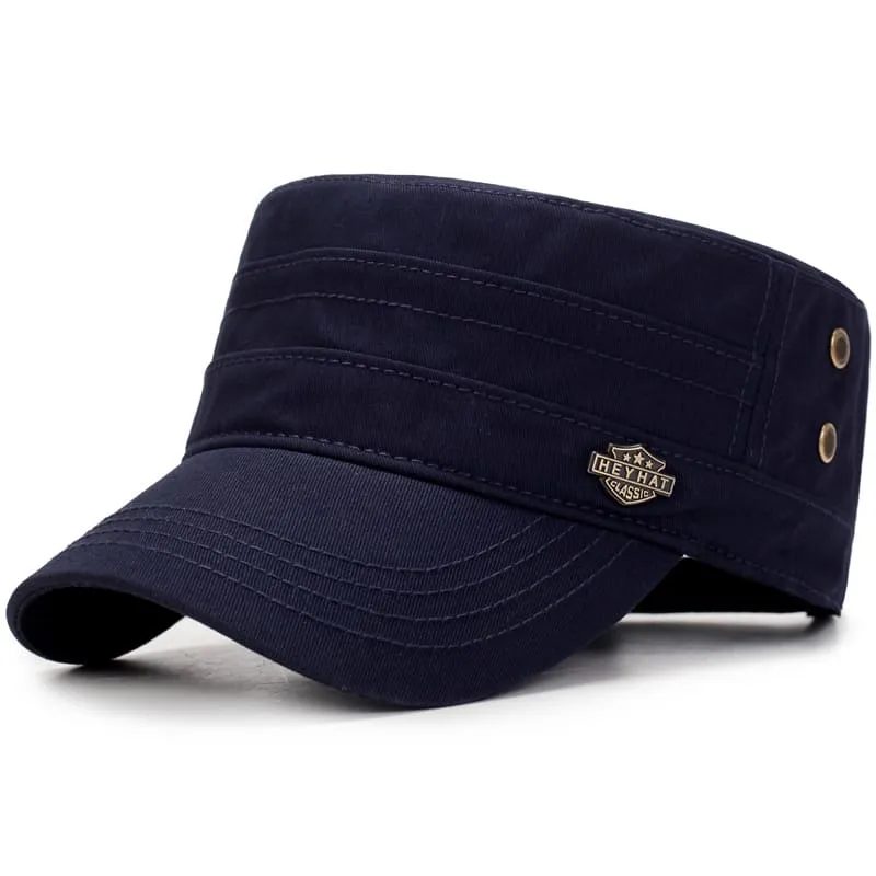 HeyHat Classic Cotton Army Cap