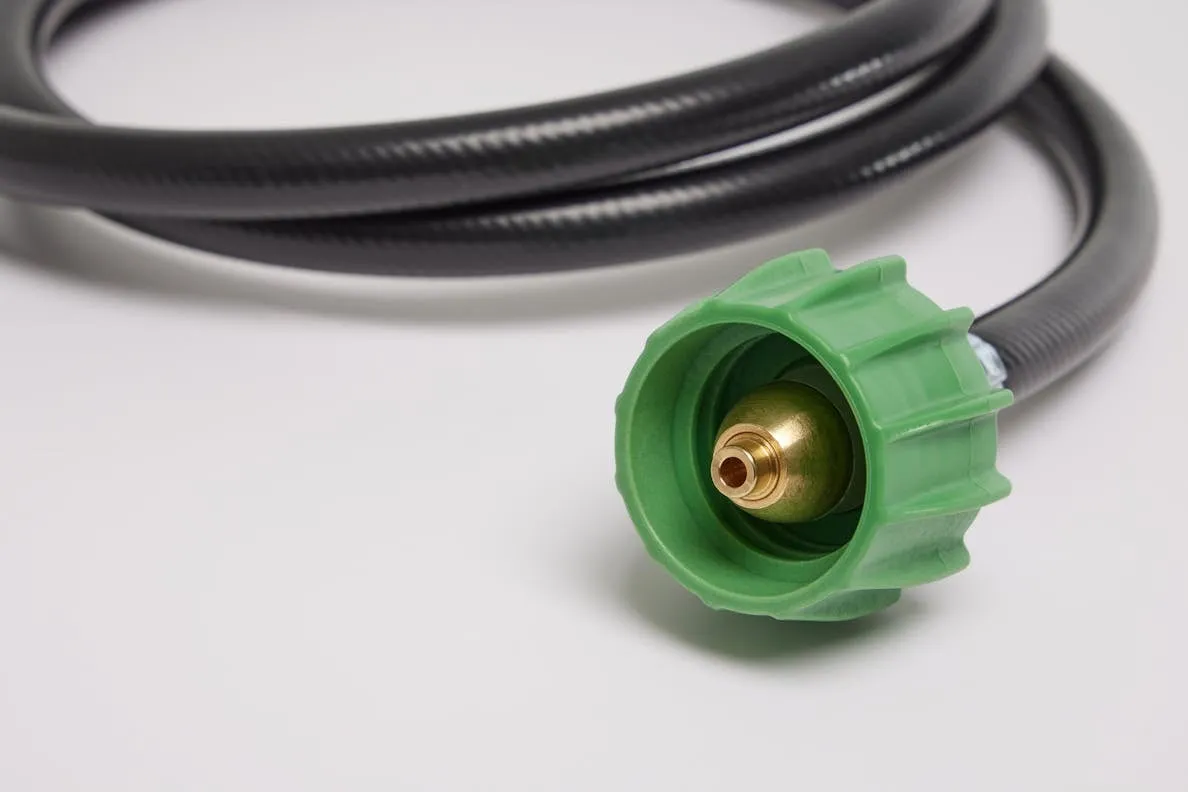 High-Pressure Propane Gas Hose and Adapter