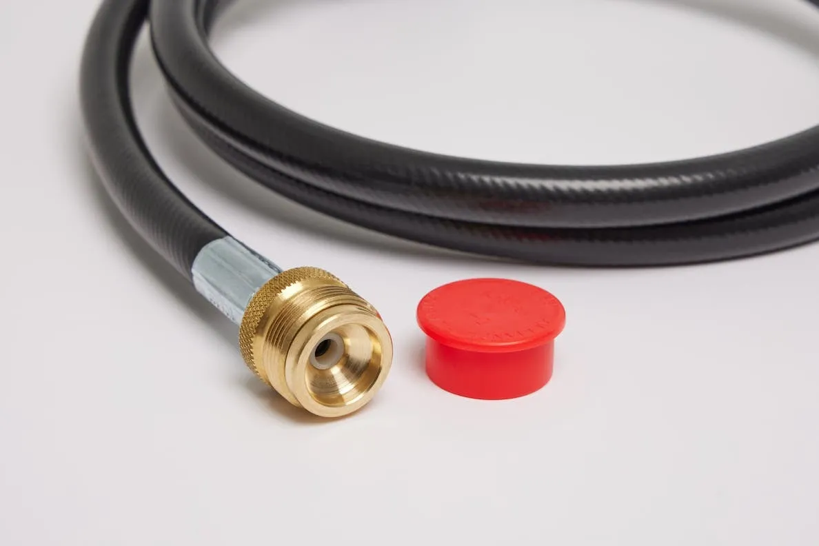 High-Pressure Propane Gas Hose and Adapter