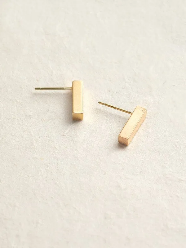 Boucles d'oreilles post Holly Yashi Riley Small - Or