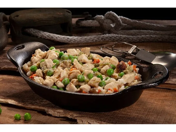 Homestyle Chicken Pot Pie portable camping kitchen set discount camping cookware kit sale olding camp kitchen box clearance