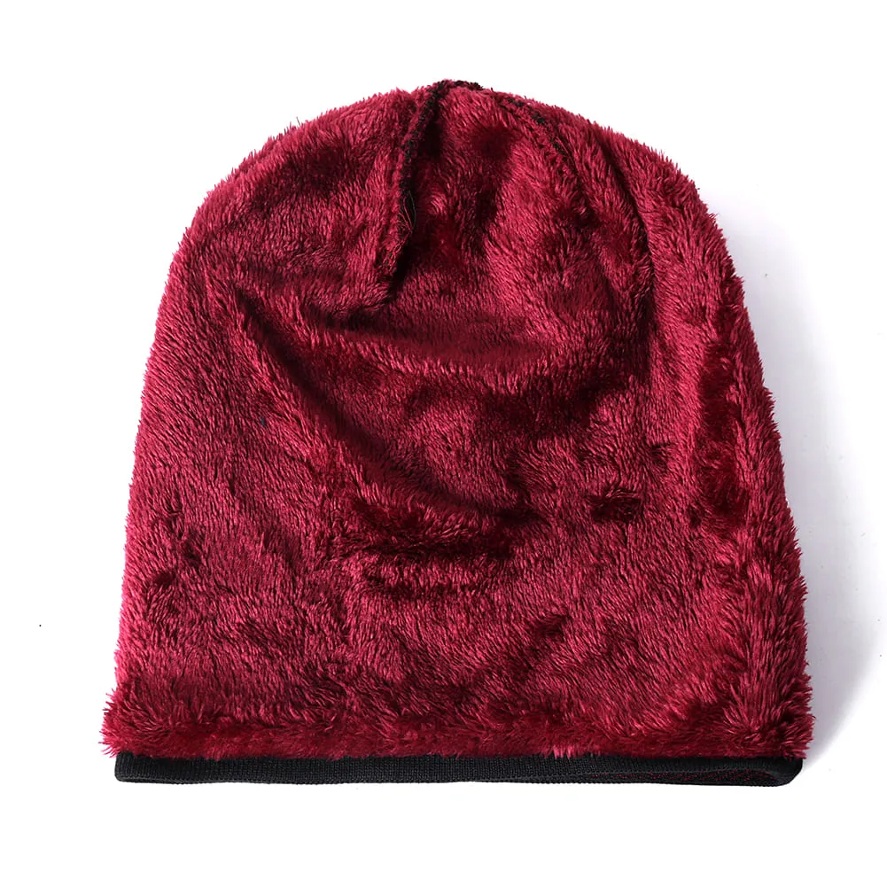 Honche Winter Knitted Cotton Beanie