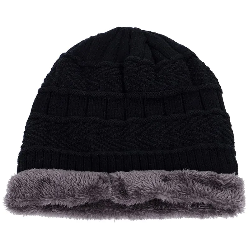 Hong Weizz Knitted Lined Beanie