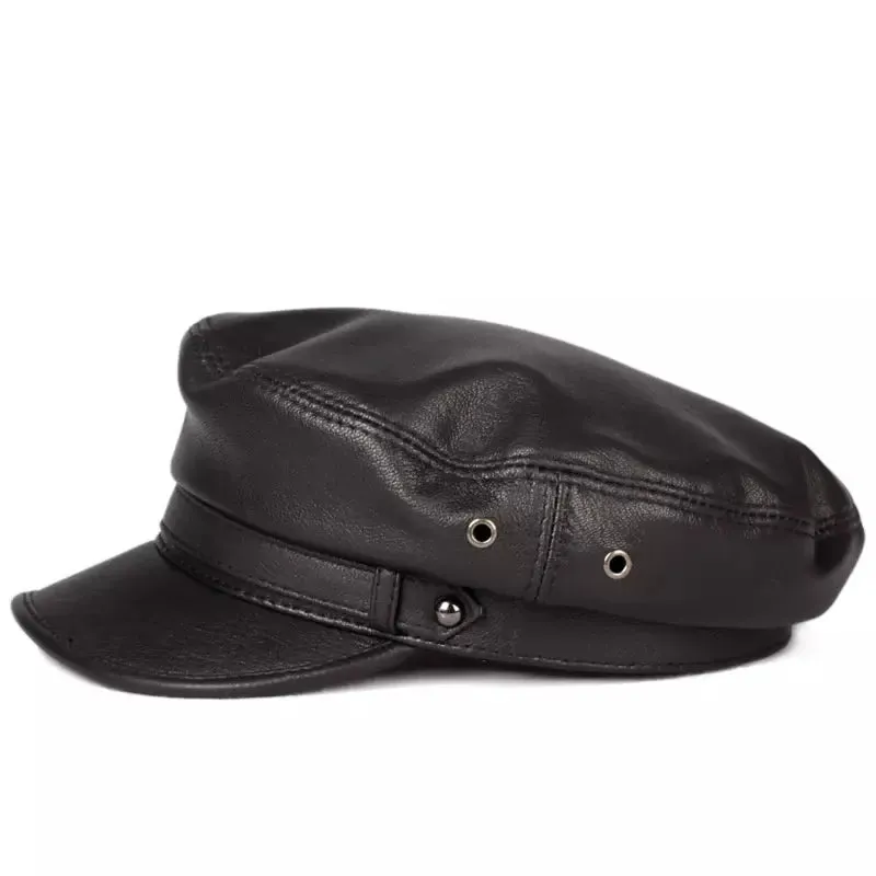 Hooker Genuine Leather Sailor Cap