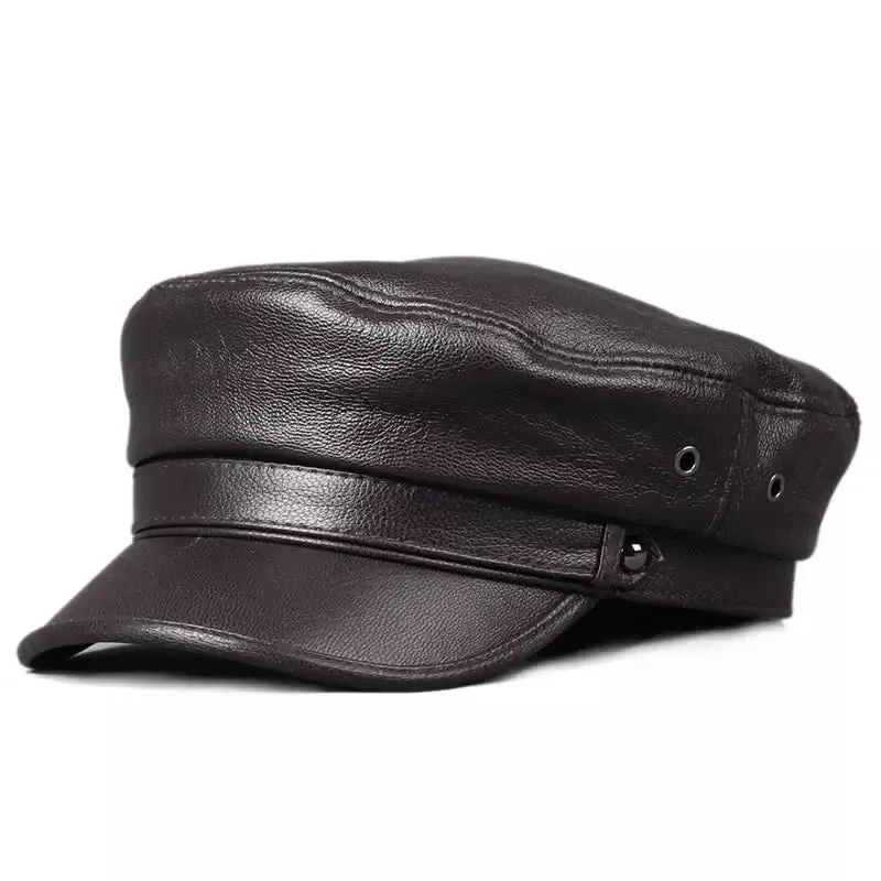 Hooker Genuine Leather Sailor Cap