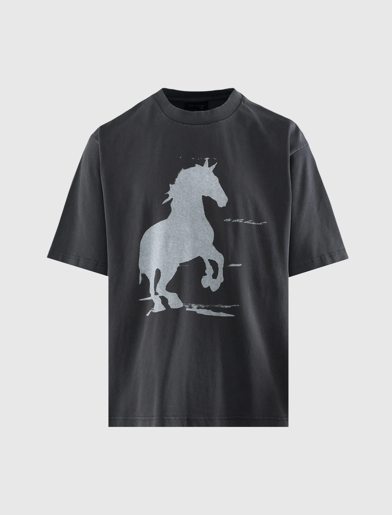HORSE TO THE BEACH TEE men's T-shirts