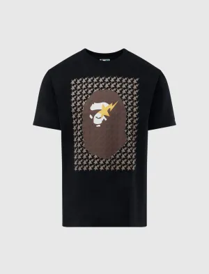 HOUNDSTOOTH APE TEE men's T-shirts