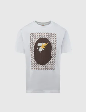 HOUNDSTOOTH APE TEE men's T-shirts