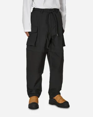 Humberto Leon Convertible Pants Black Men's sweatshirt