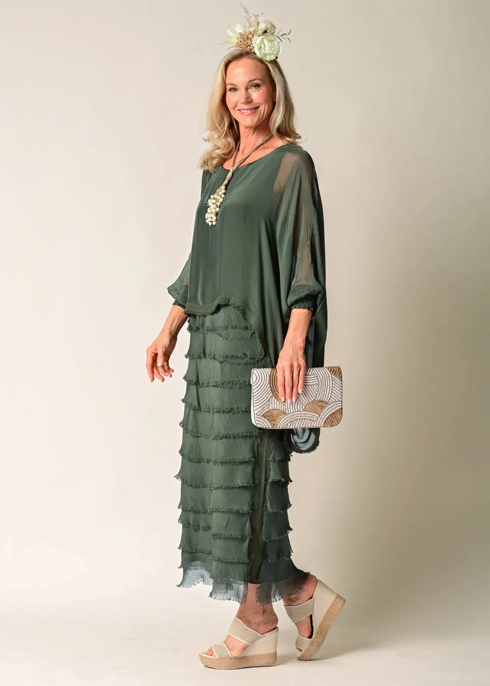 Imagine Fashion - 10IM38621K Netty Silk Dress