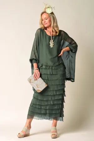 Clothings Imagine Fashion - 10IM38621K Netty Silk Dress Dresses women dresses dress stores