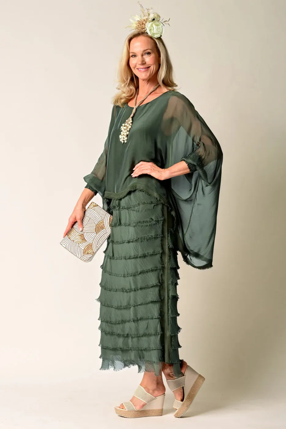 Imagine Fashion - 10IM38621K Netty Silk Dress