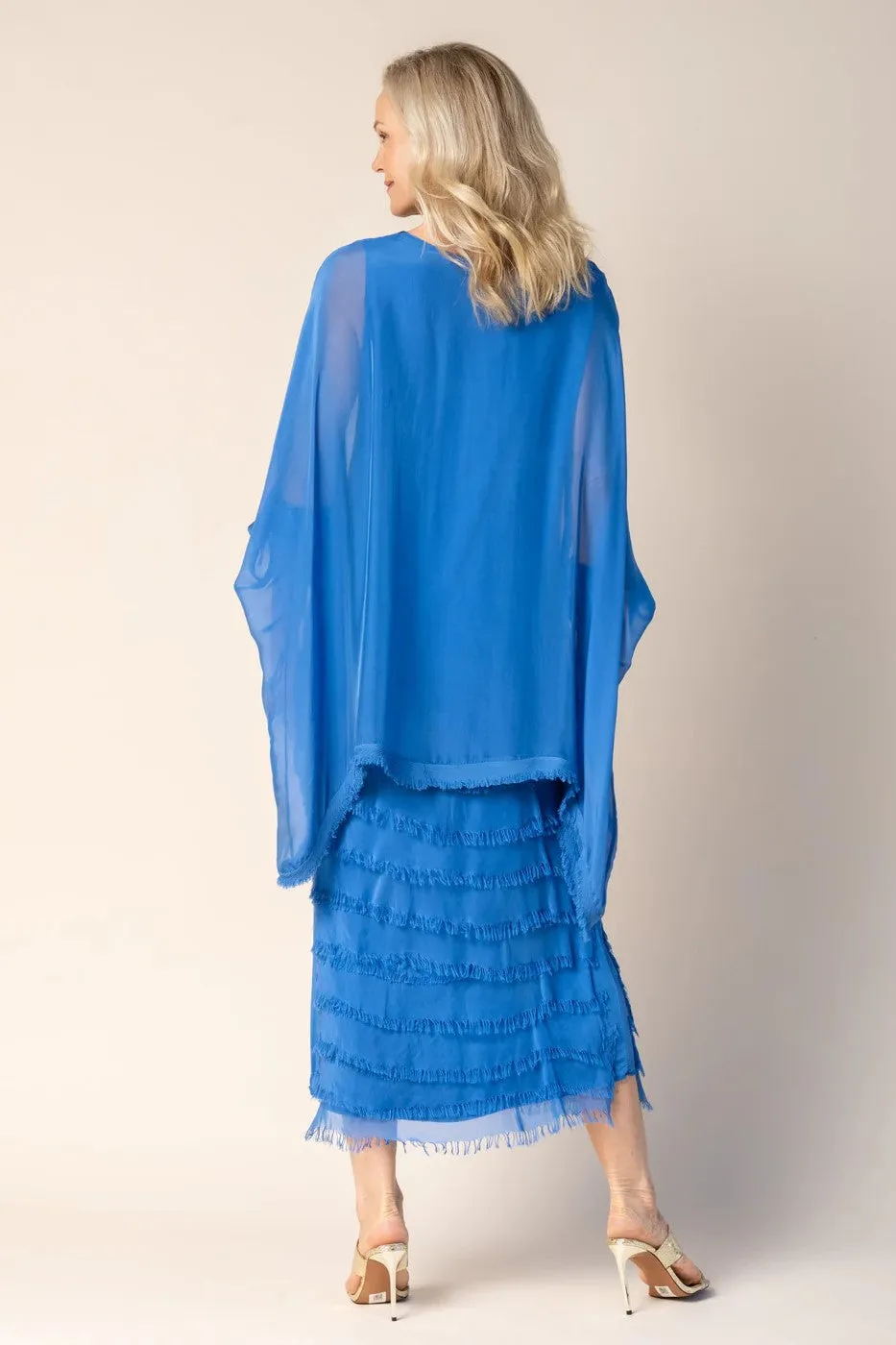 Imagine Fashion - 10IM3862CB Candie Silk Dress