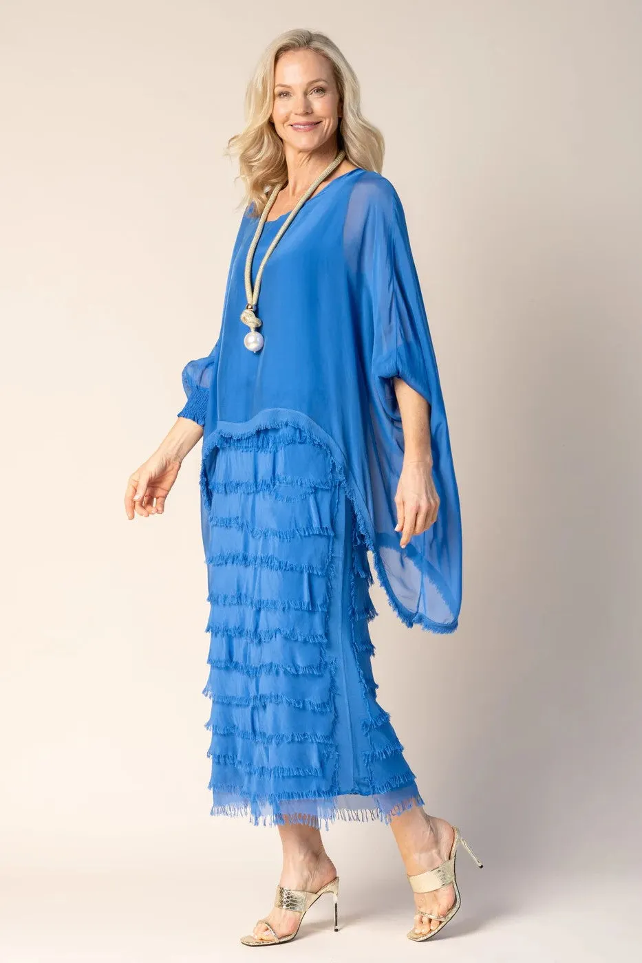 Imagine Fashion - 10IM3862CB Candie Silk Dress