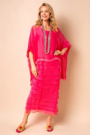 Clothings Imagine Fashion - 10IM3862RS Candie Silk Dress Dresses women dresses dress stores