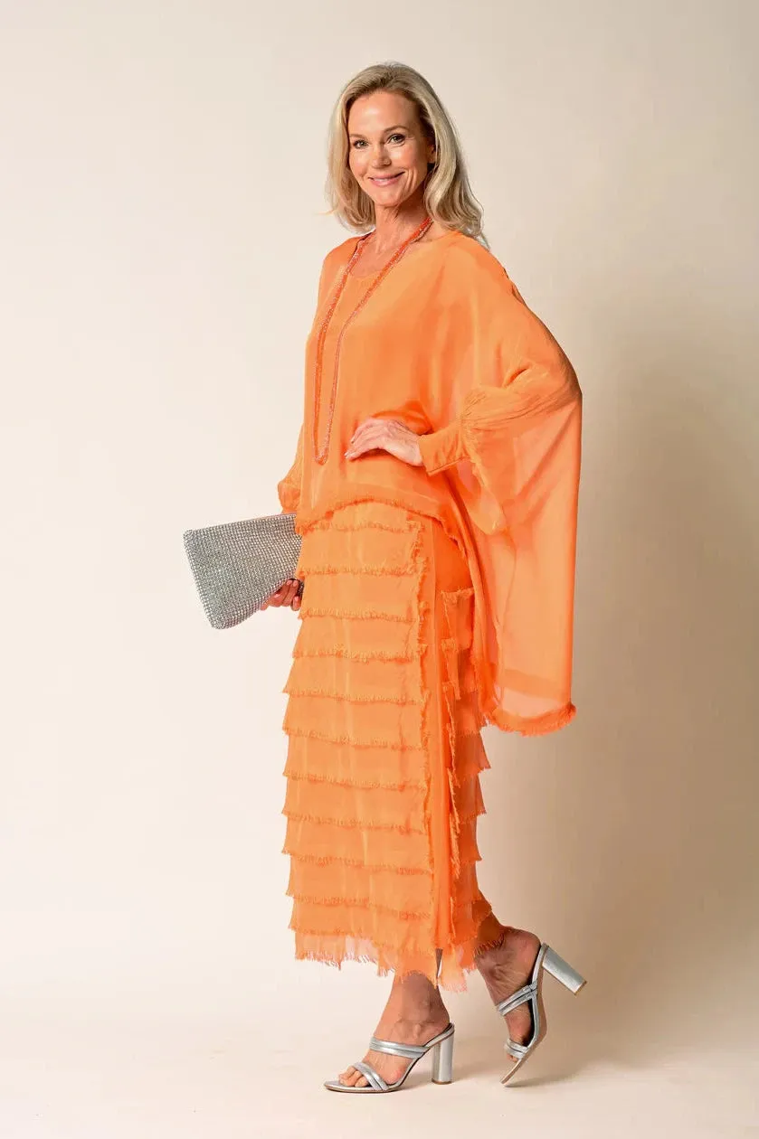 Imagine Fashion - 10IM3862SO Candie Silk Dress