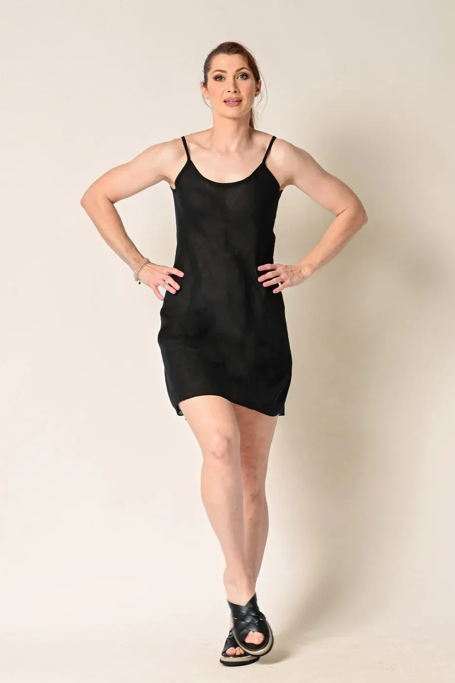 Imagine Fashion - 10IM7186BK Aurelia Cotton Slip