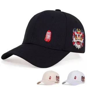 Indian Demon Baseball Cap boater hat with bow in beach sunlight
