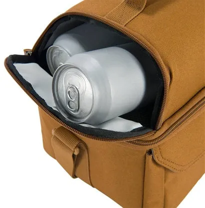 Insulated 12 Can Two Compartment Lunch Cooler