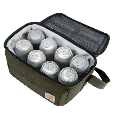 Insulated 12 Can Two Compartment Lunch Cooler