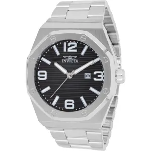 Invicta Men's Quartz Watch - Huracan Black Dial Stainless Steel Bracelet | 45781 Luxury Quartz Watch Quartz Watch Sale