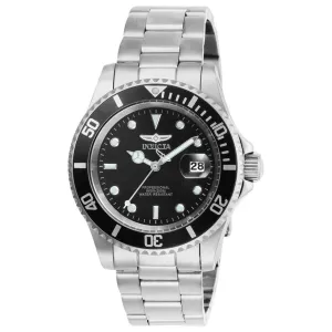 Invicta Men's Quartz Watch - Pro Diver Black Dial Stainless Steel Bracelet | 26970 Luxury Quartz Watch Quartz Watch Sale
