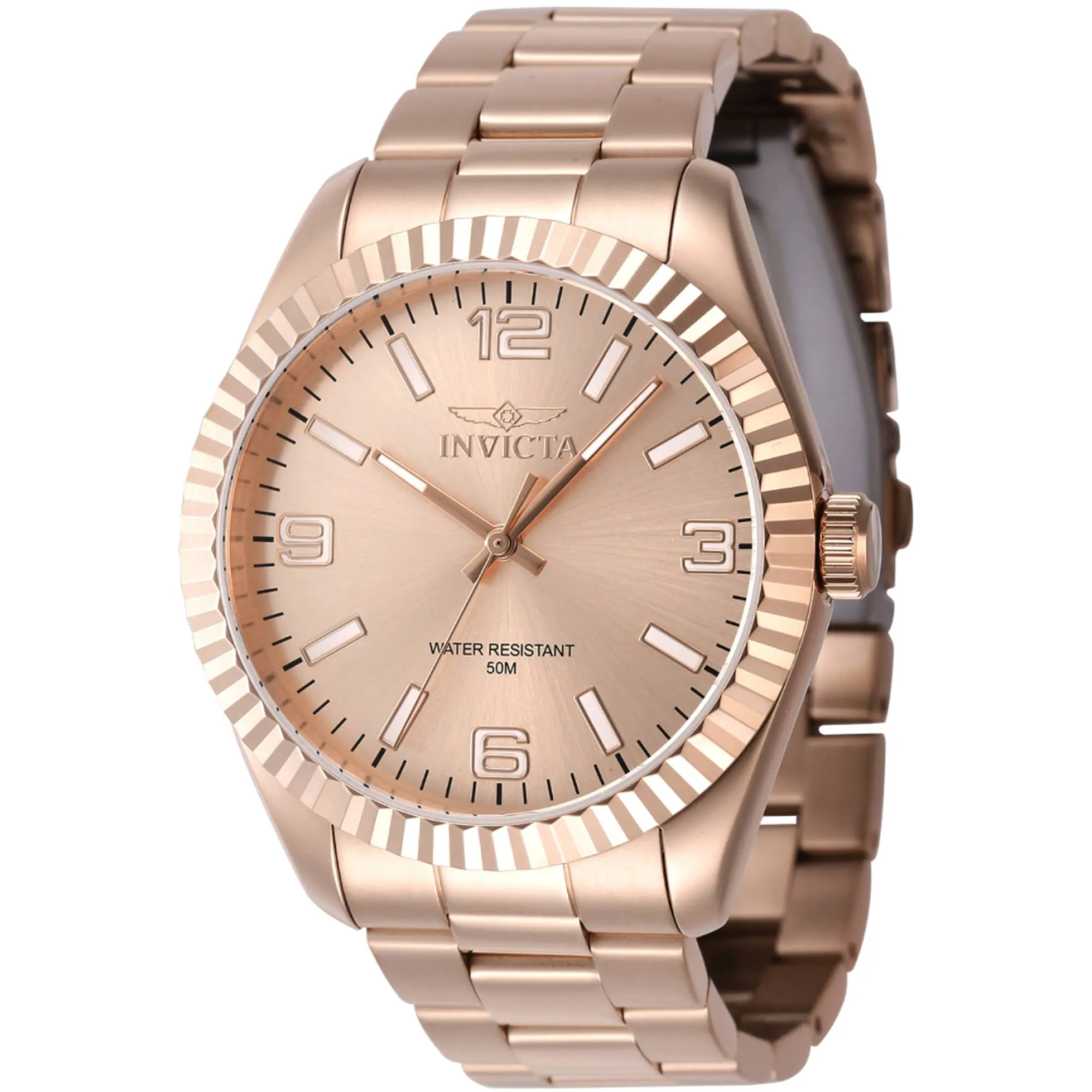 Invicta Men's Quartz Watch - Specialty Rose Gold IP Stainless Steel Bracelet | 47462 Luxury Quartz Watch Quartz Watch Sale