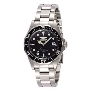 Invicta Men's Stainless Steel Quartz Watch - Pro Diver Black Dial Date | 8932 Luxury Quartz Watch Quartz Watch Sale