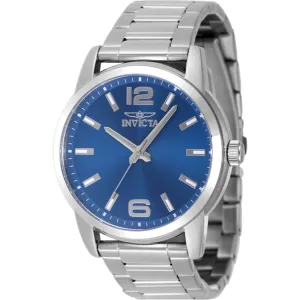 Invicta Men's Watch - Celestial Blue Dial Silver Stainless Steel Bracelet | 48490 