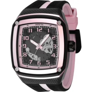 Invicta Men's Watch - Invicta Racing Gunmetal and Pink Dial Silicone Strap | 48068 Luxury Quartz Watch Quartz Watch Sale