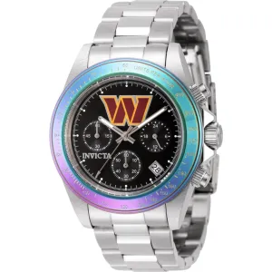 Invicta Men's Watch - NFL Washington Commanders Chronograph Black Dial Dive | 44985 Luxury Quartz Watch Quartz Watch Sale